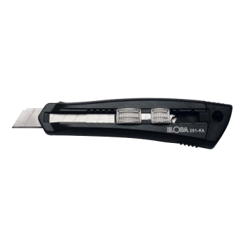 Нож с отламывающимися сегментами 18mm cutter No.281-KA18 ELORA