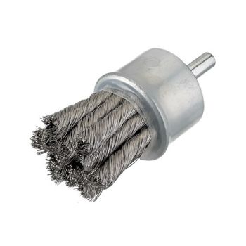 End brushes 23x6.0 knotted stainless steel wire 0.26mm 9906-030310 ECO OSBORN