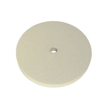 Полировальный войлочный диск 125x15x13mm PK белый SKORPIO 315451