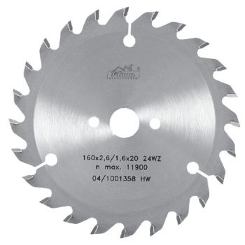 Circular saw blade 184x2.6x30mm  TCT  Z=24  Art. 225391  24  WZ   PILANA