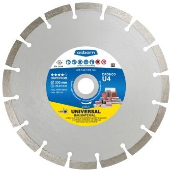 Алмазный отрезной диск 350x2.8x25.4 U4 superior OSBORN/DRONCO 4354190102