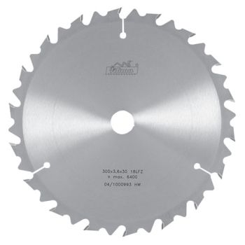 Circular saw blade 300x3.6x30mm TCT  Z=18    Art. 225383-55  18   LFZ   PILANA