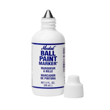 Ball paint marker WHITE  allwrite MARKAL 084620