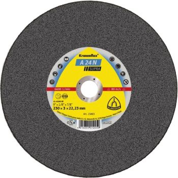 Cutting disc 230x3.0x22 A 24N INOX SUPRA KLINGSPOR 13463
