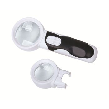 Magnifier with illumination 7522-610 d.37/50mm INSIZE