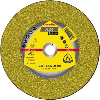 Cutting disc 125x3.2x22 A 24 EXTRA inox KLINGSPOR 209016
