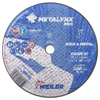 Lõikeketas  50x1.0x6 20A60R-BF METALYNX inox pro 388181