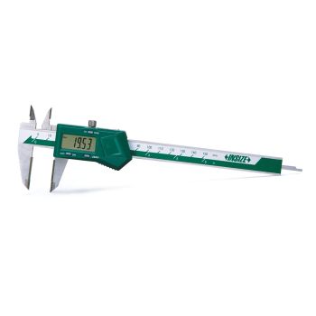 Caliper DIGITAL 200x50mm with carbide tipped jaws 0.01mm/0.005" DIN862 INSIZE 1110-200A