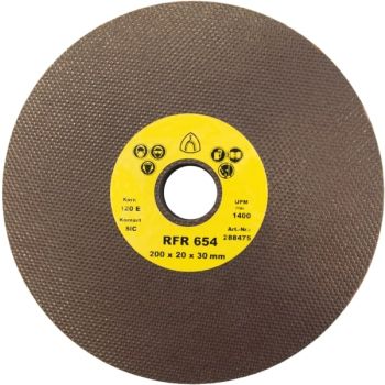 Эластичный шлифовальный круг RFR 654  150x20x25  grit 120Z KLINGSPOR