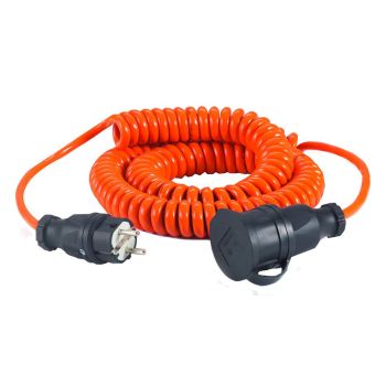 Extension cable SPIRALplus 1m/5m H07BQ-F3G1,5 VKS315 HEDI