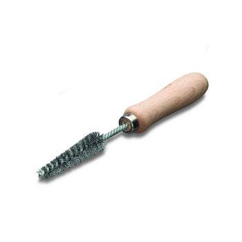 Hole cleaning brush-conical 10/18x70x200mm steel wire 561.304 LESSMANN