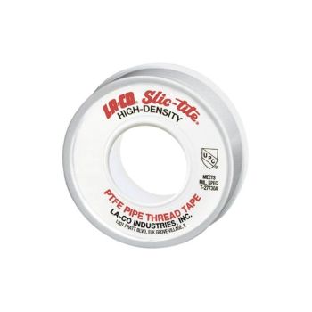 PTFE Thread tape SLIC-TITE PTFE 6.35mm x 15.24m LA-CO  044081  LA-CO  044081