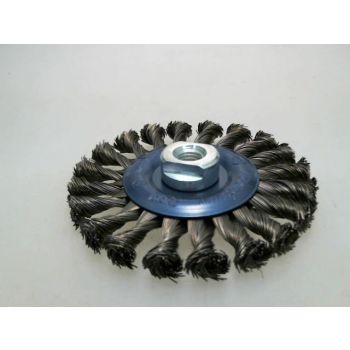 Wheel brushes d.150x13 M14x2.0 knotted 0.50mm 0402641151 OSBORN