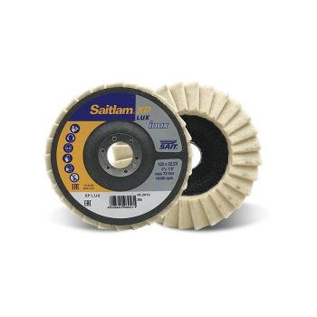 Flap disc fleece 125x22.23 SAITLAM XP-LUX 96957