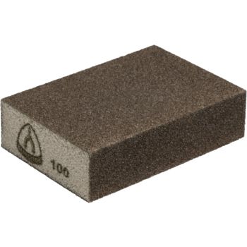 Abrasive block 98x 68x 25 grit 100