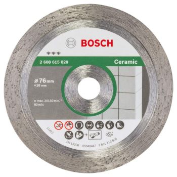 Алмазный отрезной диск  75x1.9x10 для керамики BOSCH 2608615020