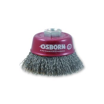 Cup brushes  75 M14x2 crimped zinc-coated wire 0.30mm 6618-613162 ECO OSBORN