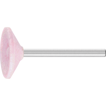 Шлифовальная головка  B 81 розовая 19x4.8-3 mm A98 CARBORUNDUM