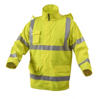 Rain jacket yellow size 56 HT5K263-2XL HÖGERT