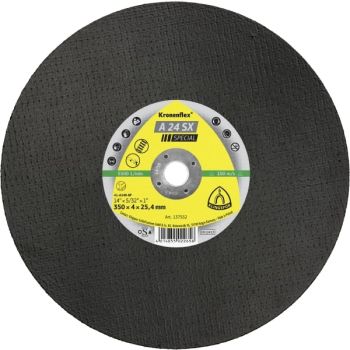 Cutting disc 350x4.0x25.4 A 24SX Cut Rail SPECIAL KLINGSPOR 137552