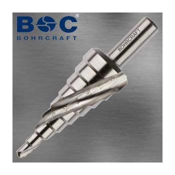 Step drill with spiral groove  4.0-39.0x10.0mm HSS-G BOHRCRAFT 17630300066