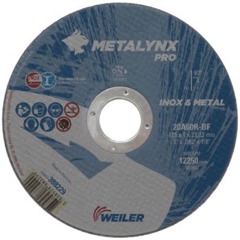 Cutting disc 150x1.20x22.2 20A60R-BF inox METALYNX PRO 388232