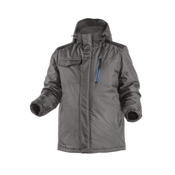 Утепленная куртка с капюшоном графитовый цвет 56 HT5K241-2XL HÖGERT