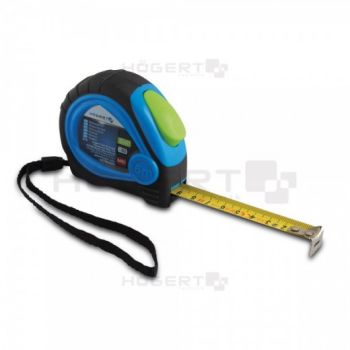 Measuring tape  5.0 m/25 mm with magnetic and nylon-coated HT4M426 HÖGERT