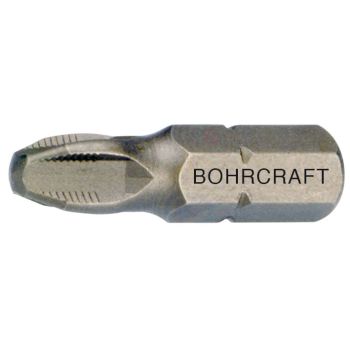 Screwdriver Bit 1/4'' L=25.0mm PH2 BOHRCRAFT 61201500225