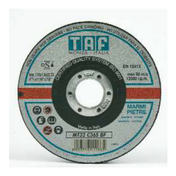 Отрезной диск по камню 125x1.6x22 C 36S TAF MT32