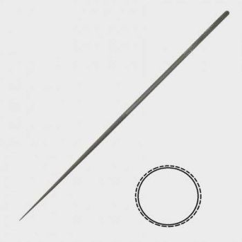 Round needle file  L=140mm STELLA BIANCA 020T2140