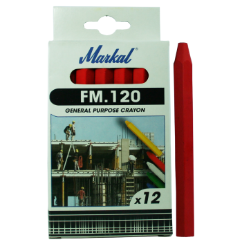 Crayon  FM.120 red MARKAL  44010300