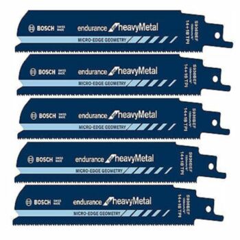 Puukkosahanterät 150x25x0.90- 6" HEAVY METAL BIM S927BEF BOSCH 2608657523