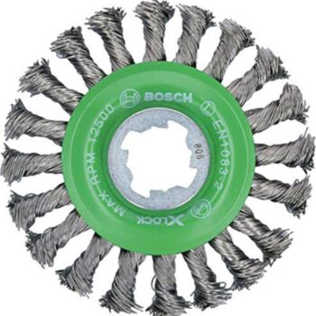 Ketashari d.115 X-LOCK Põimitud 0.50mm roostevaba traat BOSCH 2608620733