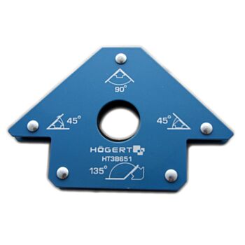 Magnet angle 22.5kg 155x102x18mm 45,90,135° HT3B651 HÖGERT
