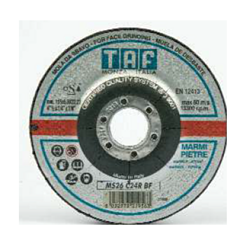 Lihvketas kivi 125x6,5x22  C24R T42 TAF MS26