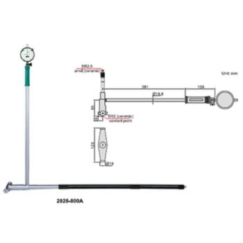 Digital bore gauge 2128-800AWP 400-800mm 0.002mm IP54 INSIZE