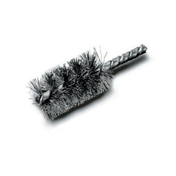 Tube brush Ø28x6.0mm steel wire 541.301 LESSMANN
