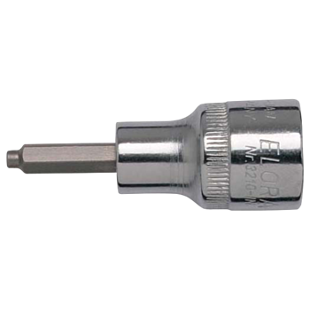 Screwdriver socket 1/2" hexagon No.3210-INZ10 M12x60 ELORA