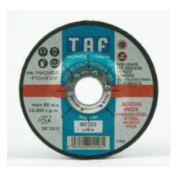 Lõikeketas 150x3.2x22 A 30R T42 depressed centre Inox BIT55 TAF