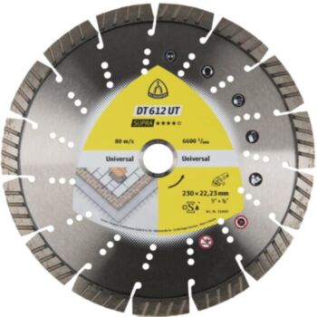 Teemantlõikeketas 180x2.6x22 SUPRA DT612 UT KLINGSPOR 334046