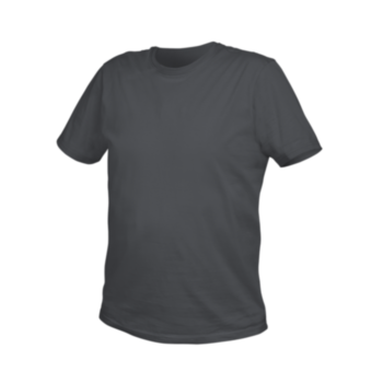 T-särk puuvilla klassikaline grafiit värv suurus 52 HT5K410-L HÖGERT