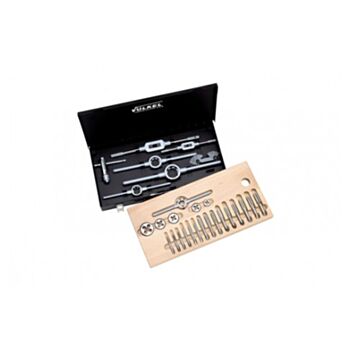 Keermestajate ja keermelõikurite komplekt UNF1/4-1" 35tk. HSS-G TERAS kohver 48063 VÖLKEL