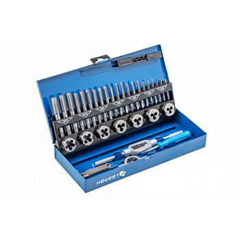 Keermestajate ja keermelõikurite komplekt M3-12  32-osaline HT3B582 HÖGERT