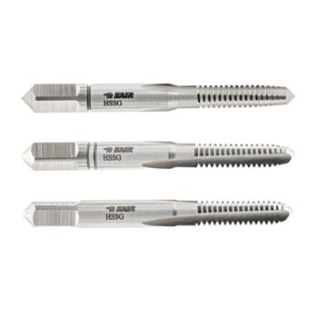 Keermepuur käsi UNC 1/4"x20x 50 HSS-G komplekt 3tk. 140301010 BAER