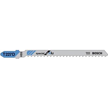Пилки для лобзика T227D 100.0 mm SPECIAL for ALU 5tk/p BOSCH 2608631030