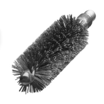 Tube brush BSW3/8" Ø28x100-150mm stell wire doule spirale522.128 LESSMANN