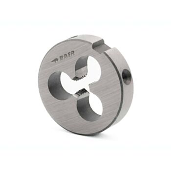 Round die M 4.0x0.70 (20x5mm) HSS 111401015 BAER