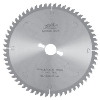 Pjūklo diskas 250x3.2x30mm TCT  Z=80    Art. 225381  80  WZ N    PILANA