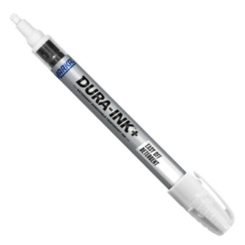 Marker DURA-INK valge + Easy Off Detergent Removable Ink Marker 096320